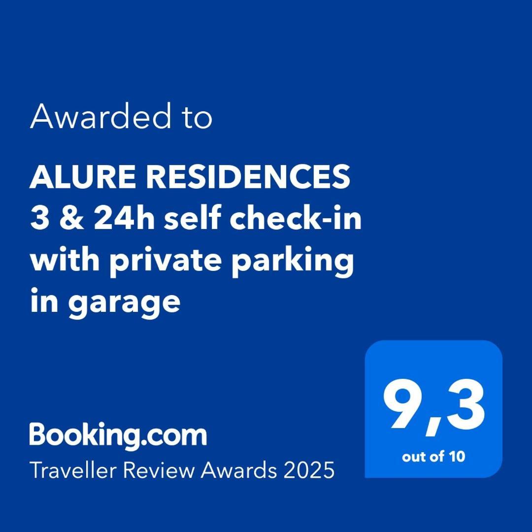 Alure Residences 3 & 24H Self Check-In, Parking In The Garage In The Apartment Building Included, New Building, Terrace, Green Location With A Forest Park With A Lake, Children'S Playground Банска-Бистрица Экстерьер фото